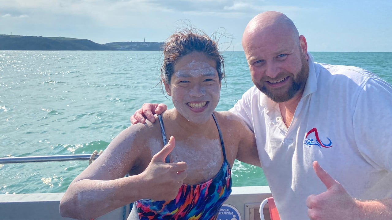 Singaporean swimmer makes history crossing English Channel